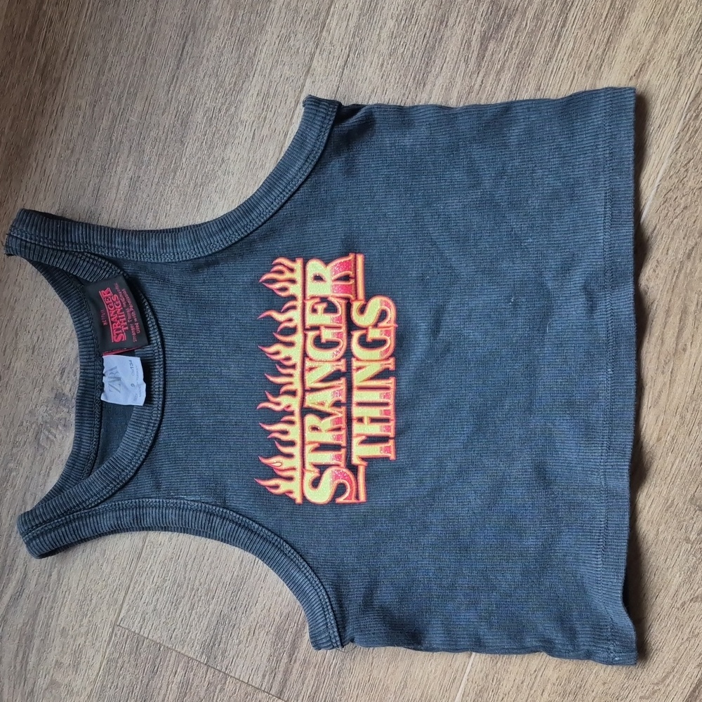 Brand new - stranger things Zara tank